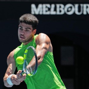 7M体育-阿尔卡拉斯3-0战胜汉夫曼 晋级澳网男单第三轮